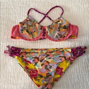 Maaji printed bikini size small